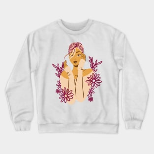 Flower Girl 1 Fall Crewneck Sweatshirt